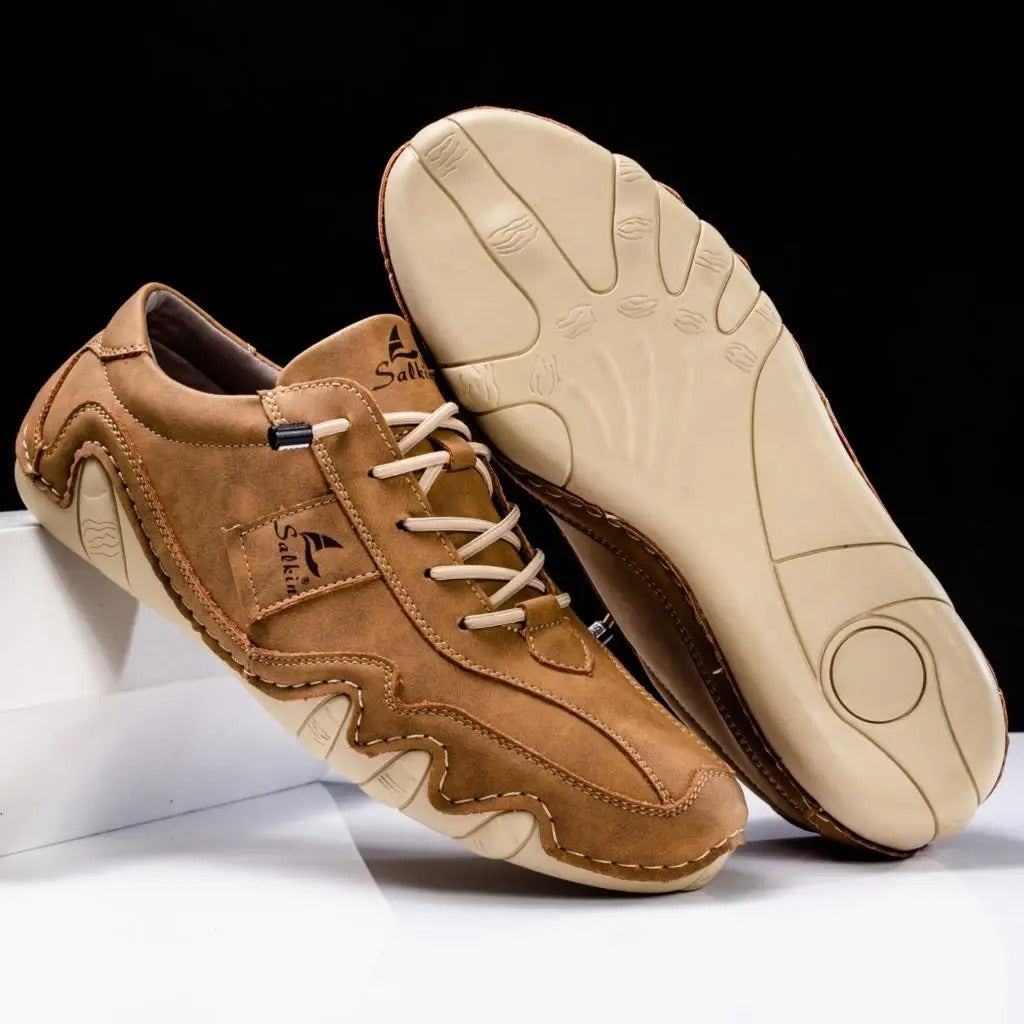 Orthopedic Shoes Men | Leather Arch Support Comfortable