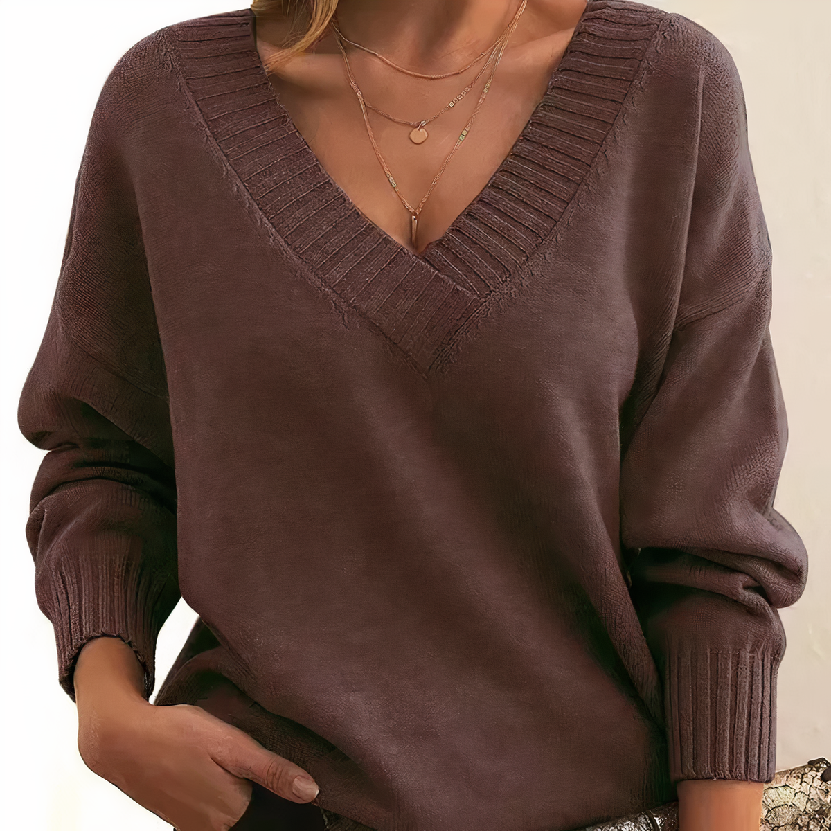 Women cashmere pullover sweater soft knitwear in multiple colours