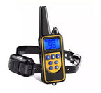 Dog training collar with 2600ft remote control, waterproof, shock vibration and sound modes