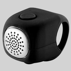 Silicone bike horn 110dB three tone splash resistant compact handlebar mount