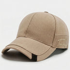 Men twill baseball cap with embroidery adjustable fit in multiple colors