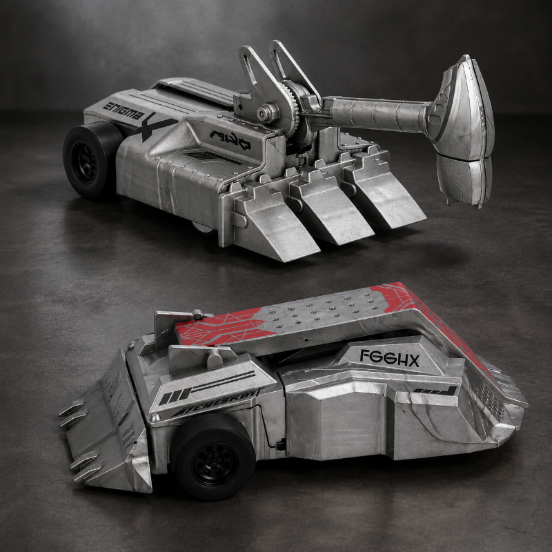 2 Player RC Battle Cars Set transforming armored combat vehicles with 2.4GHz remote control