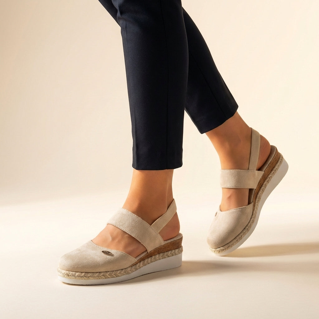 Espadrilles Women Platform Sandals Lightweight Orthopedic Comfort