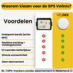 GPS bike tracker with real-time tracking, no subscription, compact and water-resistant