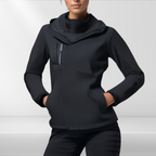 Women 3 in 1 waterproof jacket with removable fleece inner layer