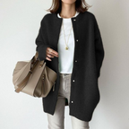 Women cotton cardigan long sleeve lightweight open front