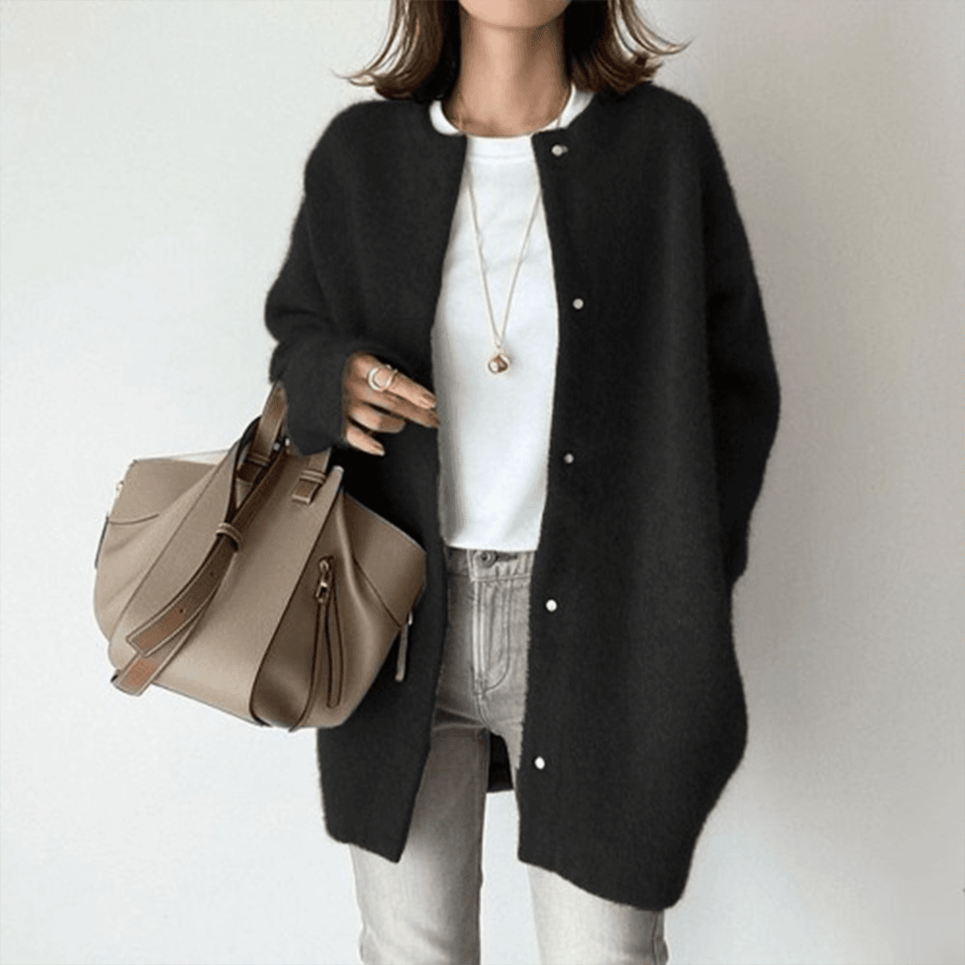 Women's soft cotton cardigan in multiple colours, casual and formal wear