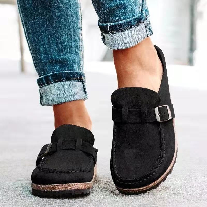 Women's orthopedic sandals with all-day cushioned support, available in multiple colors