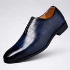 Men's Leather Loafers | Dark Brown, Black, Blue | Dress Shoes