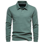Men polo shirt classic fit available in blue beige green and dark grey