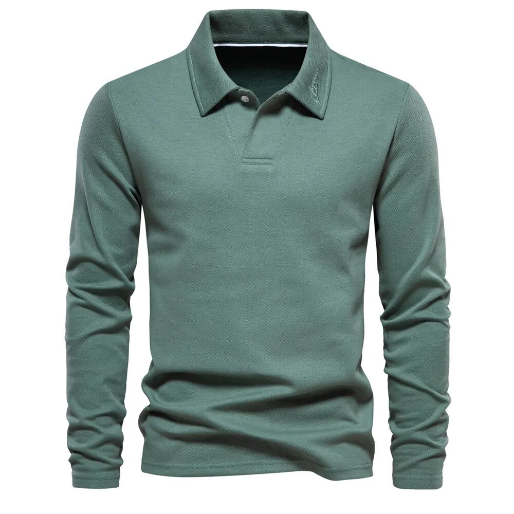 Men polo shirt classic fit available in blue beige green and dark grey