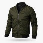 Men's bomber jacket windproof zip-up lightweight summer jacket