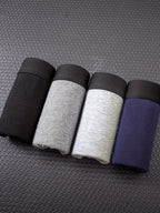 Men's boxer shorts 4-pack stretch cotton breathable everyday underwear