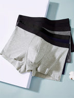 Men's boxer shorts 4-pack stretch cotton breathable everyday underwear