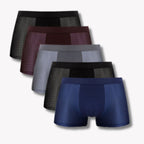 Men's breathable mesh boxer briefs moisture-wicking supportive fit multipack