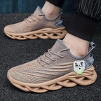 Men mesh sneakers breathable air mesh upper rubber outsole