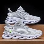 Men mesh sneakers breathable air mesh upper rubber outsole
