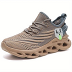 Men mesh sneakers breathable air mesh upper rubber outsole