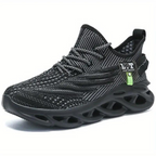 Men mesh sneakers breathable air mesh upper rubber outsole