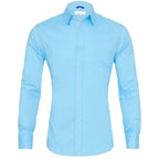 Men wrinkle free long sleeve dress shirt button up in multiple colors