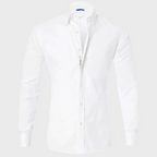 Men wrinkle free dress shirt collared button up in multiple colours
