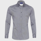 Men wrinkle free dress shirt collared button up in multiple colours