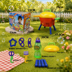 BBQ Bubble Maker electric kids outdoor bubble blower with continuous bubble stream