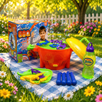 BBQ Bubble Maker electric kids outdoor bubble blower with continuous bubble stream