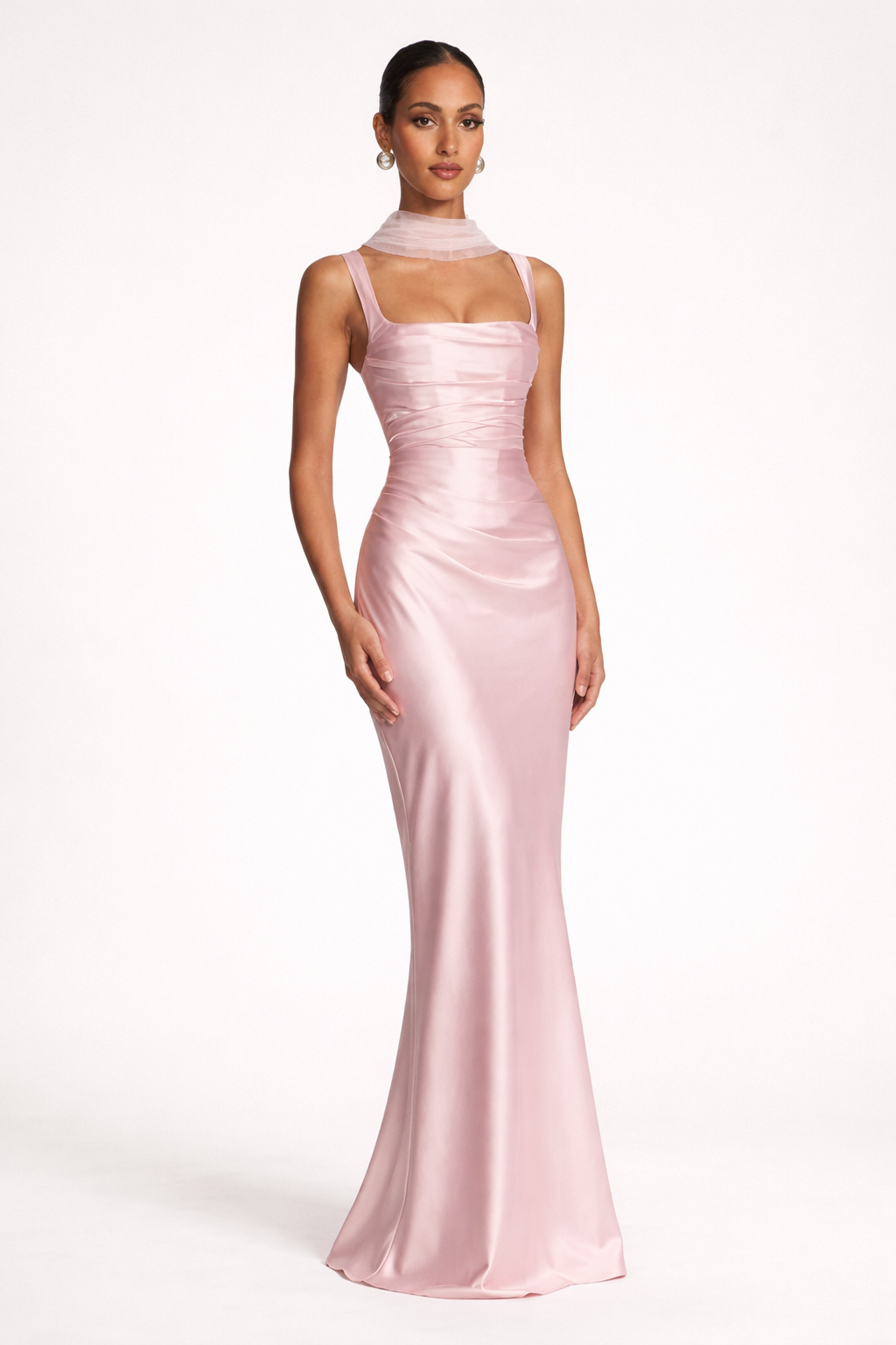 Women's strapless maxi dress slim fit formal evening gown multiple colours