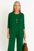 Women 3 Piece Set vest top and wide leg pants coordinated outfit