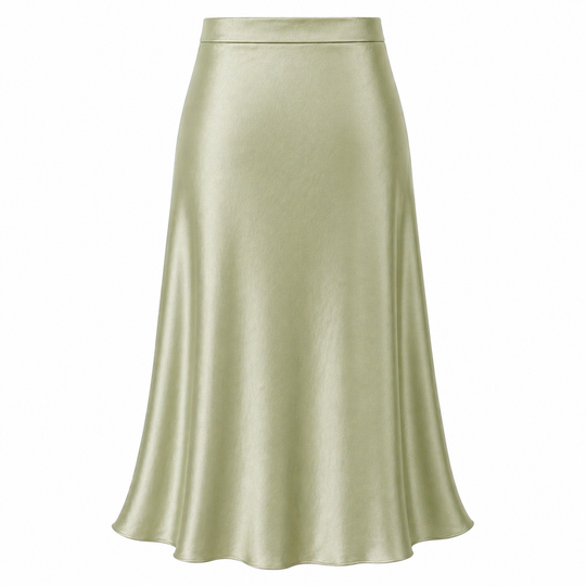 High Waist Midi Skirt | Fluid Style | Comfortable Fit