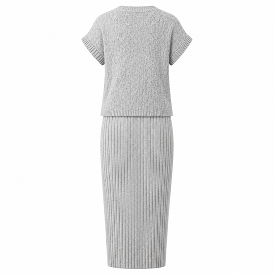 Knit Midi Set | Casual Elegance | Modern Comfort