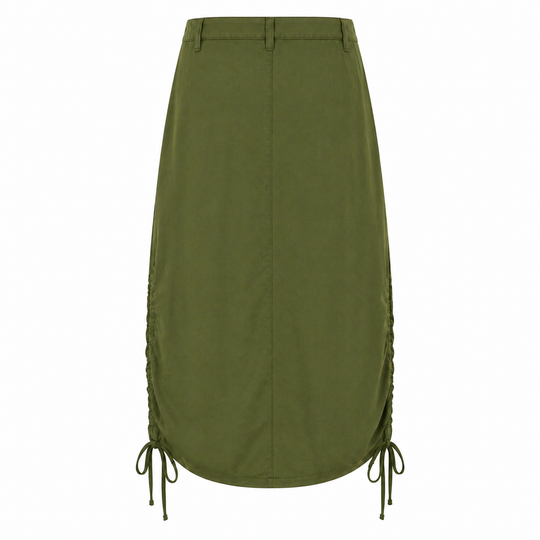Midi Utility Skirt | Versatile Design | Premium Fabric
