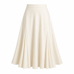 Women's Pleated Maxi Skirt, Flowing Fabric, Regular Fit, Casual Dressy