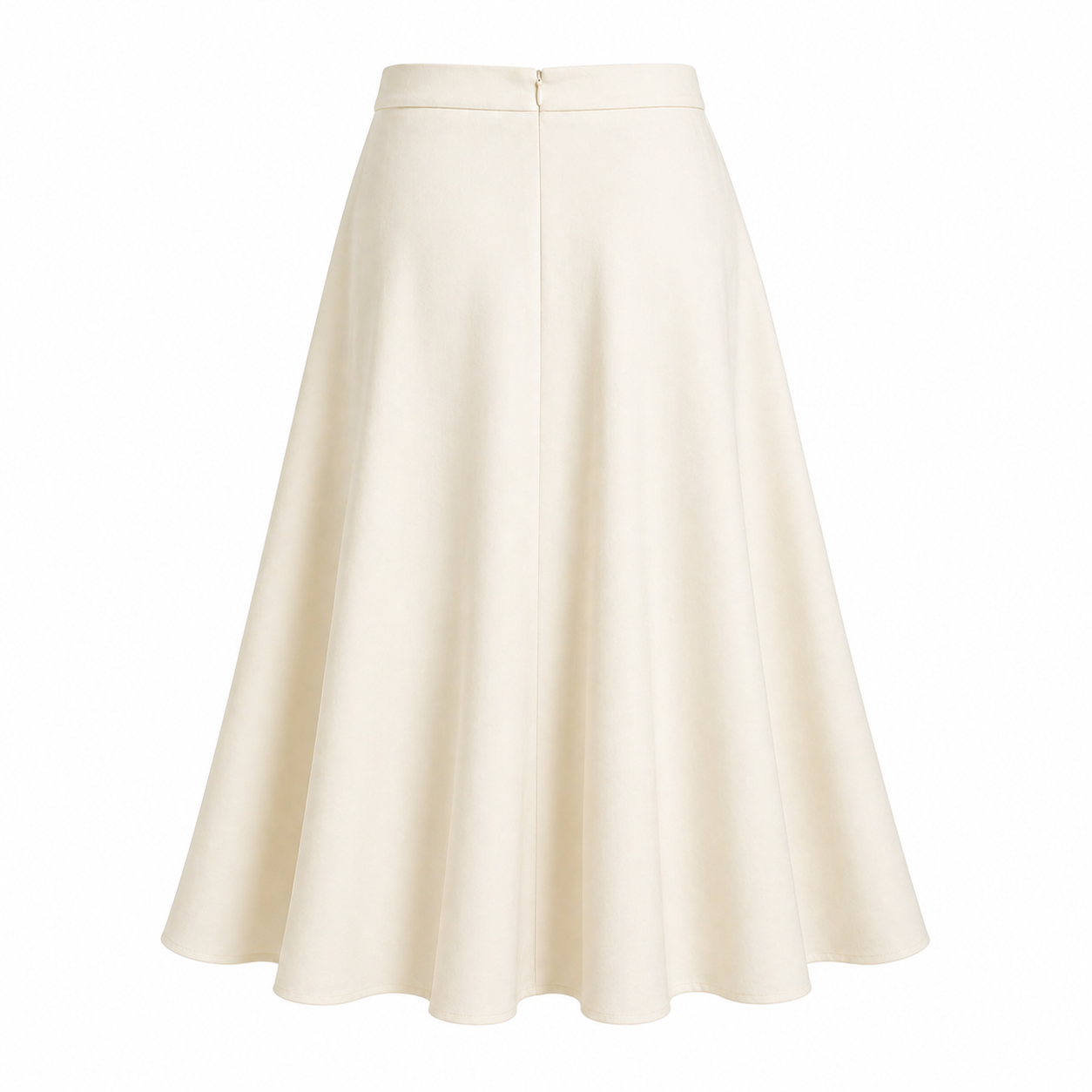 Women's Pleated Maxi Skirt, Flowing Fabric, Regular Fit, Casual Dressy