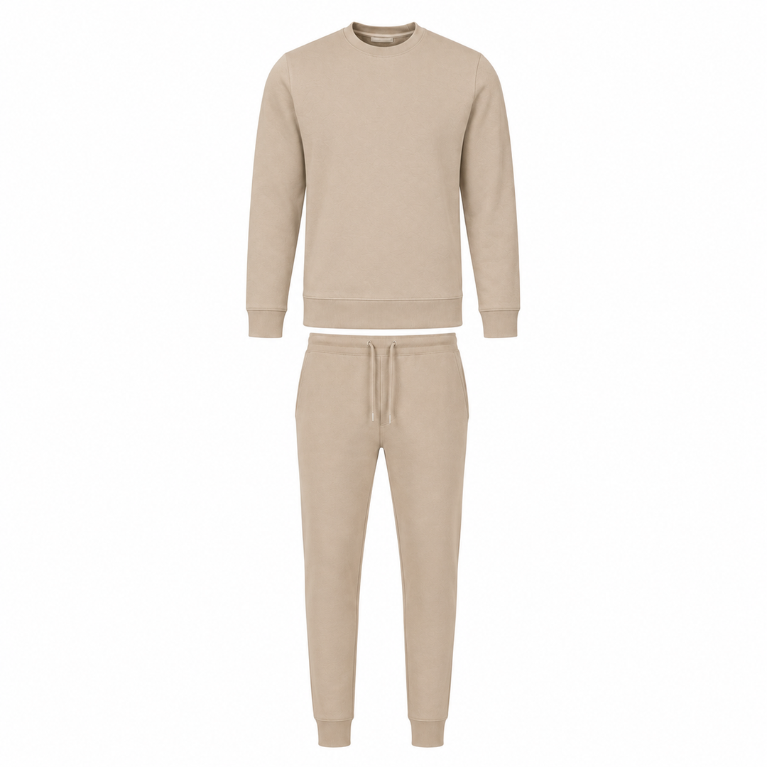 Men's Tracksuit Set Elastic Waist Breathable