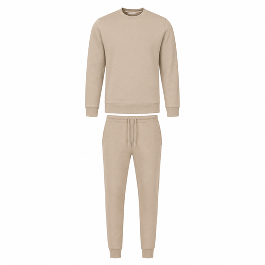 Men's Tracksuit Set Elastic Waist Breathable
