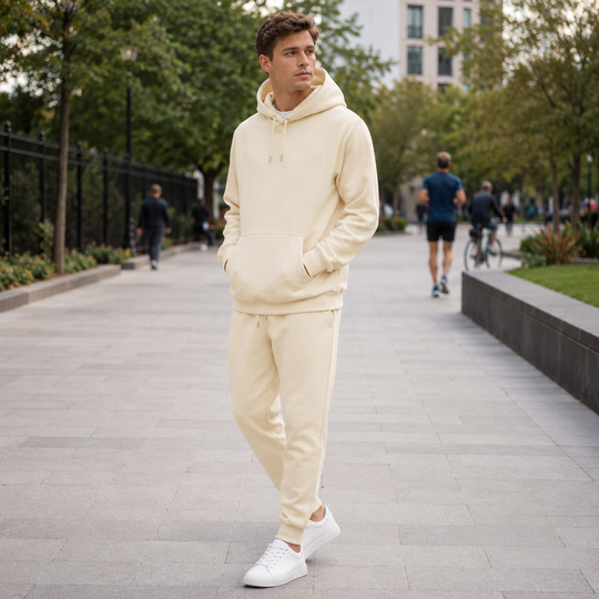 Men's Tracksuit Breathable Moisture-Wicking Pullover Joggers