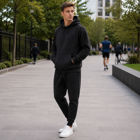 Men's Tracksuit Breathable Moisture-Wicking Pullover Joggers