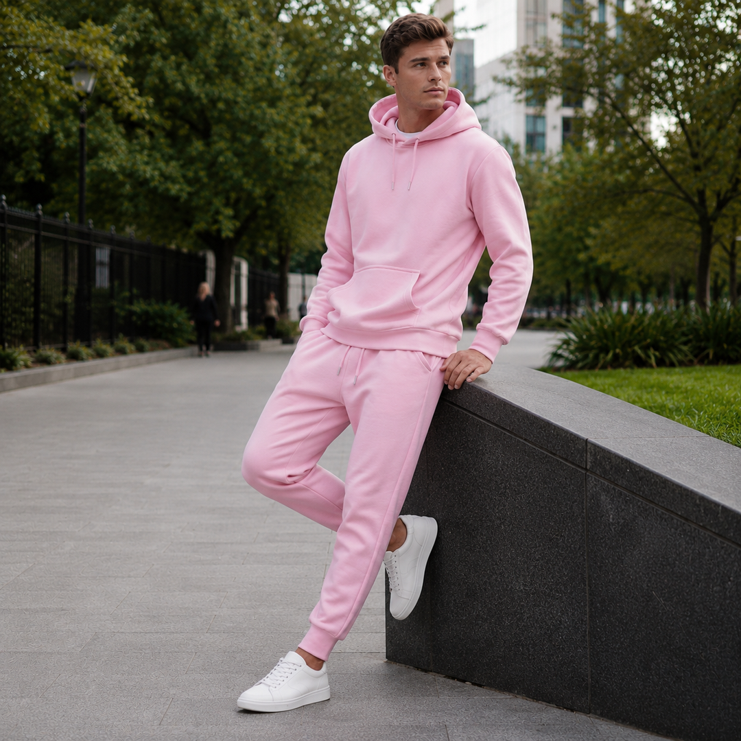 Men's Tracksuit Breathable Moisture-Wicking Pullover Joggers