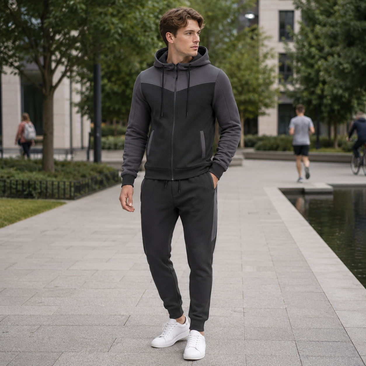 Men's Tracksuit Breathable Loose Fit Casual