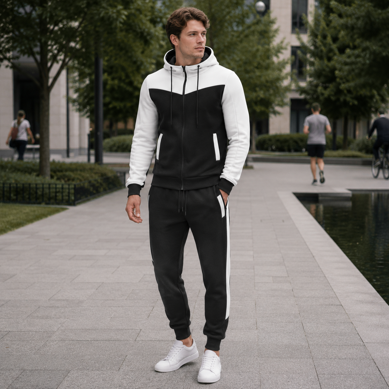 Men's Tracksuit Breathable Loose Fit Casual