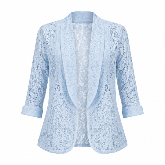 Women's Lace Cardigan Long Sleeve Open Front Spring Summer