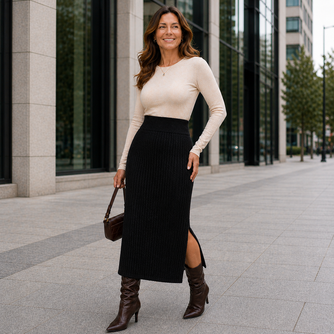 Skirt | Warm, Comfortable Fit | Elegant Women's Winter Style