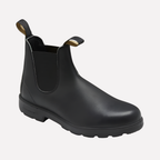 Men Chelsea Boots slip-on elastic side panel in black brown and grey