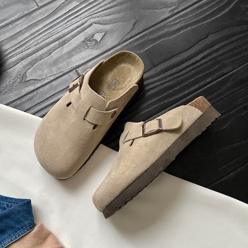 Mens Sandals Slip On Clogs Ergonomic Arch Support Comfort Footbed