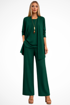 Women 3 piece formal set tailored coordinated outfit