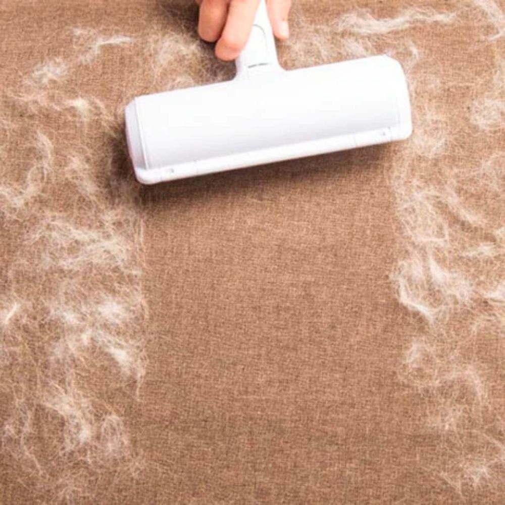 Pet hair remover 2-way microfiber roller reusable no refills