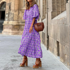 Women's summer dress in floral and ethnic prints, lightweight limited edition S–3XL