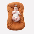 Baby contoured pillow head and neck support for crib or stroller